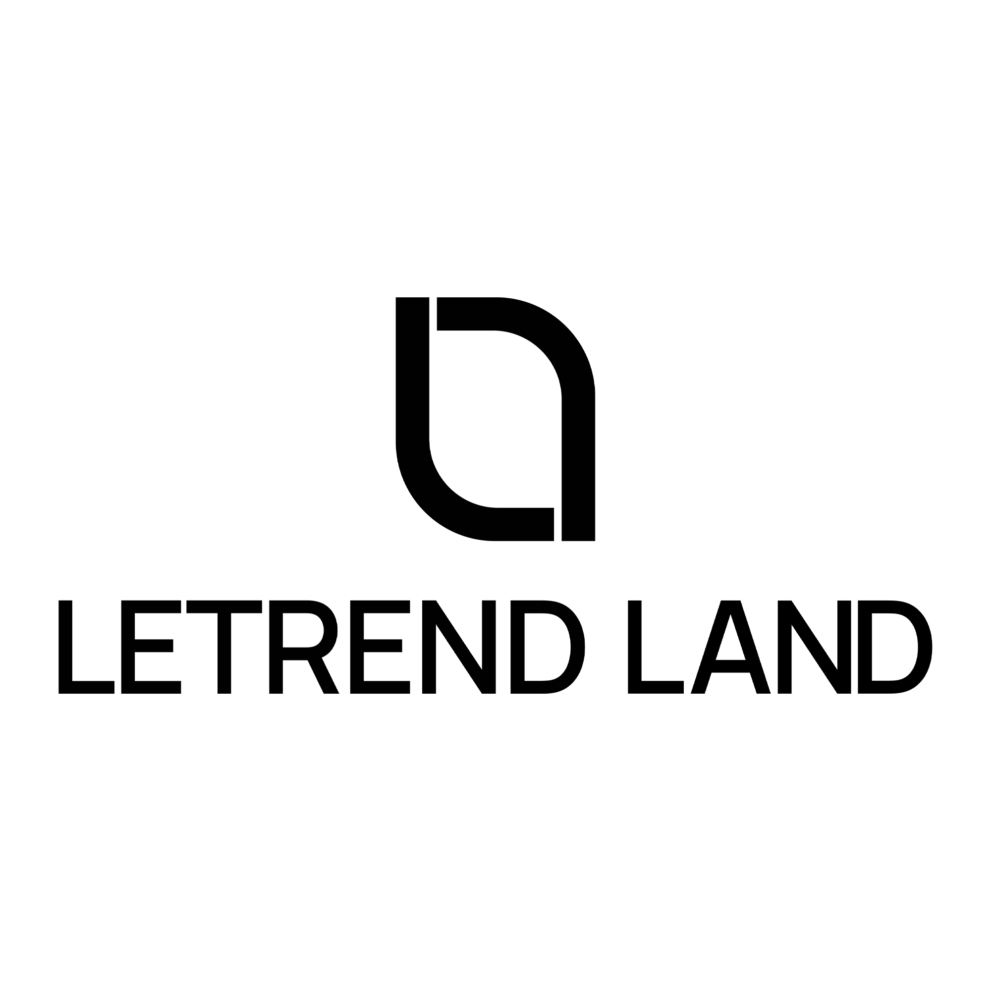Logo_letrend Land_blk